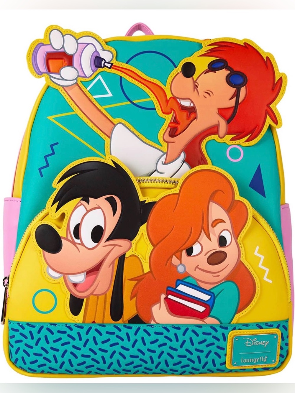 Loungefly Disney Goofy Movie 30th Anniversary Mini Backpack New with Tags